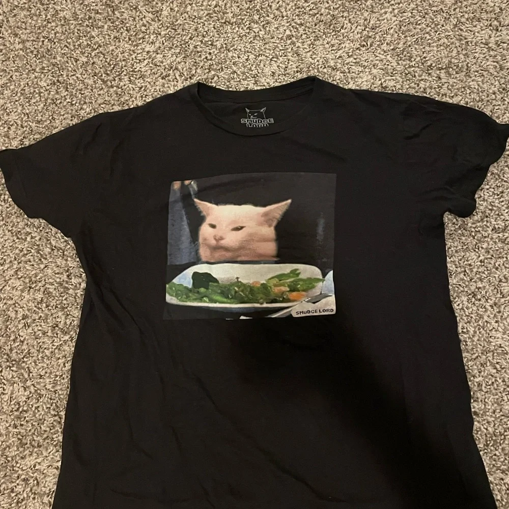 Black Cat Meme Tee